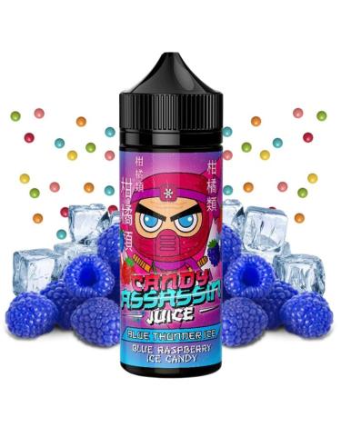 Blue Thunder Ice 100ml Candy Assassin Juice by Fantasi