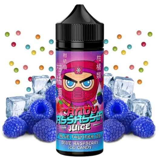 Blue Thunder Ice 100ml Candy Assassin Juice by Fantasi