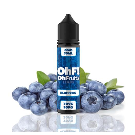 Blueberg 50ml + Nicokits gratis - OhFruits E-Liquids