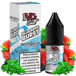 BLUEBERG BURST 10 ml - I VG - Líquido con SALES DE NICOTINA
