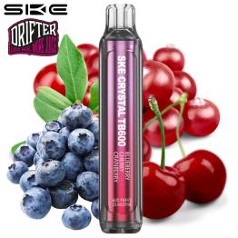 Blueberry Cherry Cranberry SKE x Drifter Crystal TB600 20mg Descartável