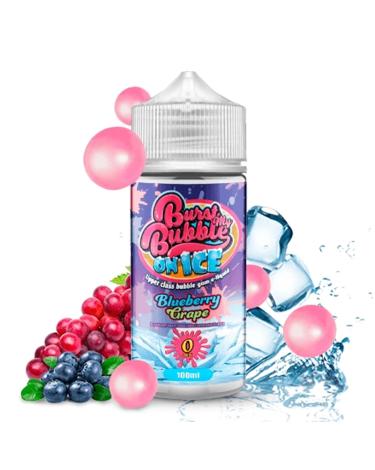 BLUEBERRY GRAPE BUBBLEGUM - Burst My Bubble On Ice - 120 ml + 2 Nicokit gratis