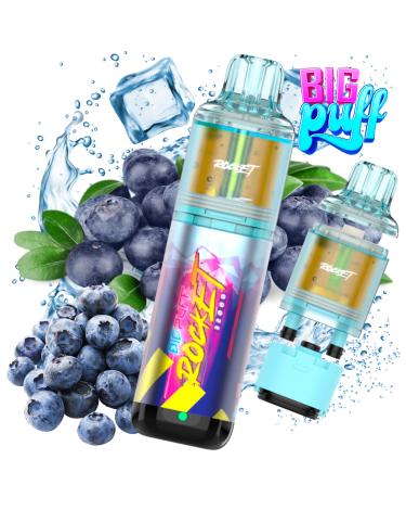 Blueberry Ice Rocket 32000 Puff | 2ml + 10ml + 10ml | Big Puff