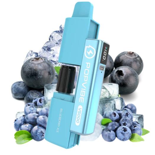 Blueberry Ice - V5000 by Popvibe (5000 Puff)