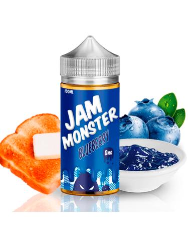 BLUEBERRY - Jam Monster 100ml - Liquidos Jam Monster