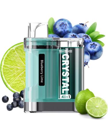 Blueberry Lime Ske Crystal 4 in 1 Pod Kit 20mg | 2400 Puff |