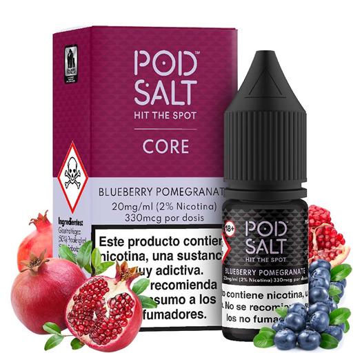 BLUEBERRY POMEGRANATE 10ml - POD SALT – Líquido con SALES DE NICOTINA
