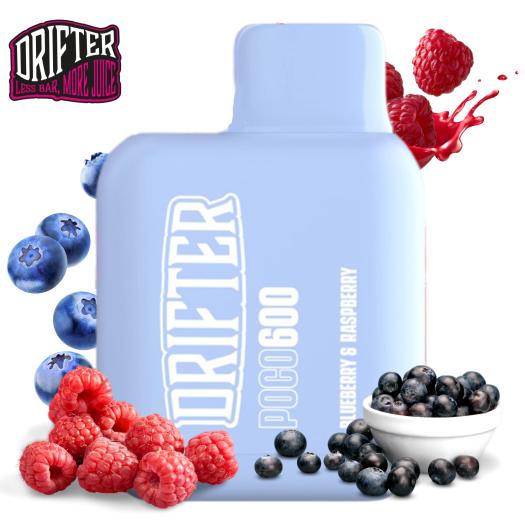 Blueberry Raspberry Drifter Poco 600 20mg 2ml | Descartável |