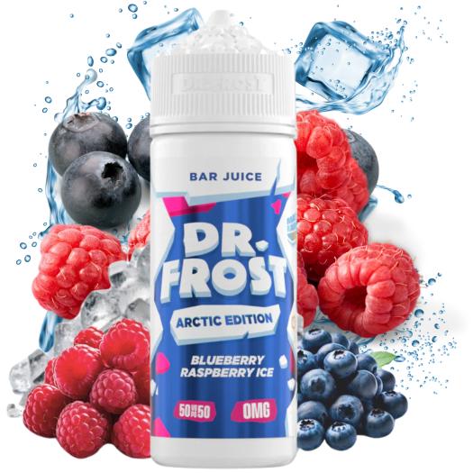 Blueberry Raspberry Ice 100ml by Dr Frost Arctic Edition