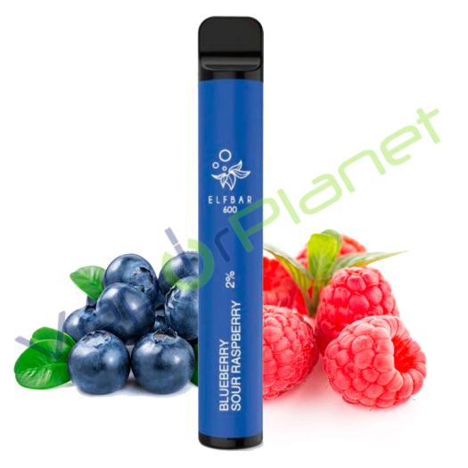 BLUEBERRY SOUR RASPBERRY Elf Bar Pod System 20mg Salt - Descartável BLUEBERRY SOUR RASPBERRY Elf Bar Pod System 20mg Salt - Descartável