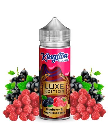 Blueberry & Sour Raspberry – LUXE EDITION – Kingston E-liquids 100ml + Nicokits Gratis