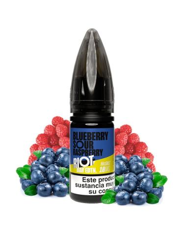 BLUEBERRY SOUR RASPBERRY - Riot Squad Bar EDTN 10 ml - 10 mg y 20 mg - Líquido con SAIS DE NICOTINA