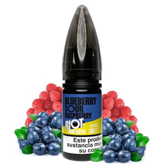 BLUEBERRY SOUR RASPBERRY - Riot Squad Bar EDTN 10 ml - 10 mg y 20 mg - Líquido con SAIS DE NICOTINA BLUEBERRY SOUR RASPBERRY - Riot Squad Bar EDTN 10 ml - 10 mg y 20 mg - Líquido con SAIS DE NICOTINA