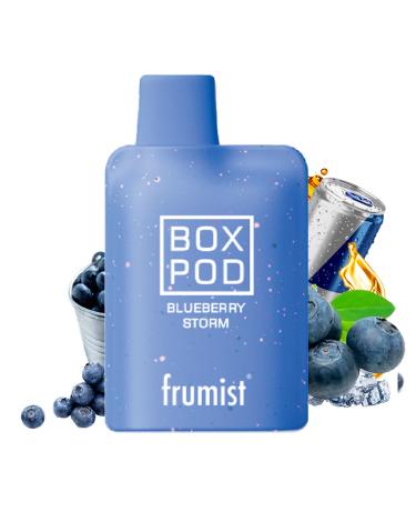 Blueberry Storm Box Pod Descartável Frumist 600 Puff - 20mg
