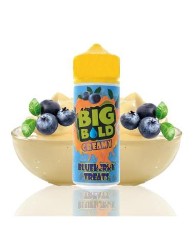 Blueberry Treats 100ML + 2 Nicokits Gratis - Big Bold Creamy