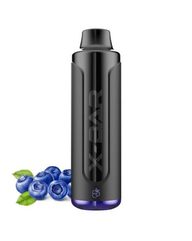 Blueberry X-Bar MAX - 6500 Puffs - POD DESCARTÁVEL SEM NICOTINA
