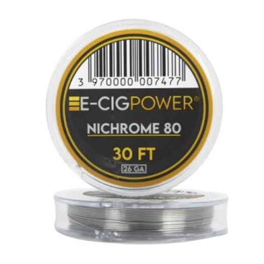 Bobina Nichrome 80 24/26/28G (30 ft) - E-Cig Power