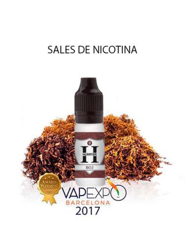 BOJ Herrera Sales de nicotina 10 ml - 06mg- 12 mg y 20 mg - Líquido con SALES DE NICOTINA