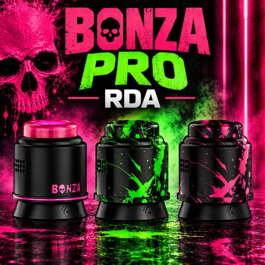 Bonza Pro RDA | ThunderCloud x Vaping Bogan 25mm