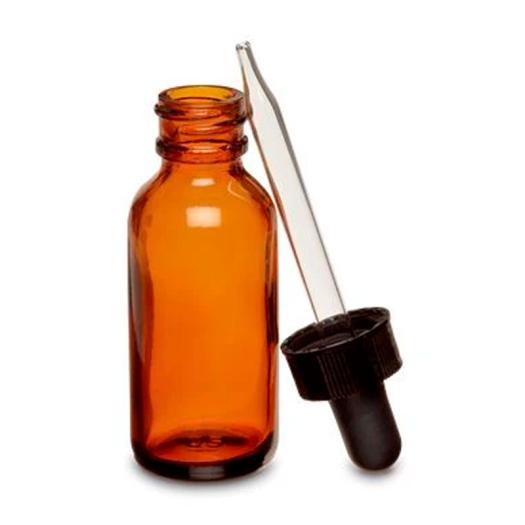 GARRAFA DE VIDRO 15ML COM GOTEJADOR