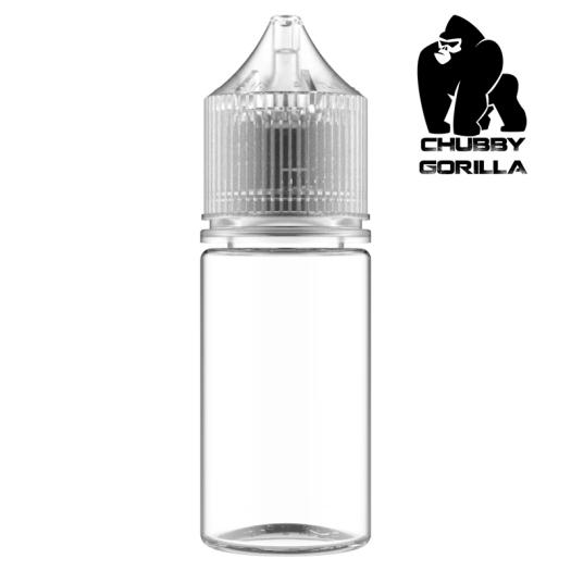 Garrafa Chubby Gorilla PET Corto [30ml] Garrafas vazias para seus eLiquids