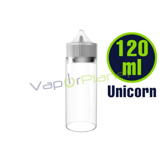 Garrafa UNICORN [120ml] Garrafas vazias para seus eLiquids