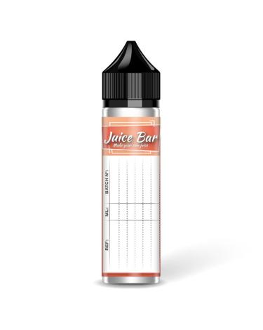 Botella Graduada Pet 60ml con ETIQUETA PARA ALQUIMIA - Xtra Juice Bar