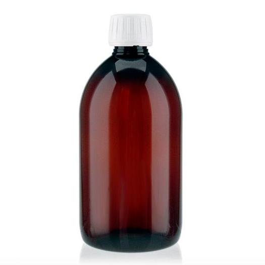 Garrafa PET Âmbar 500ml