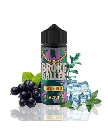 BROKE BALLER Black Ice 80 ml + 2 Nicokit Gratis