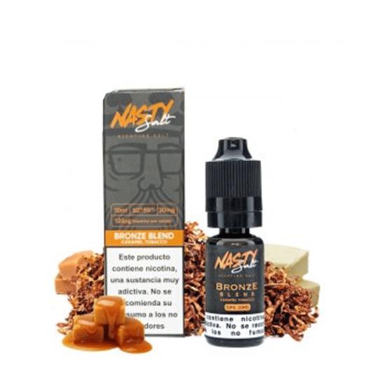 BRONZE BLEND - NASTY JUICE 10 ml - 10 mg y 20 mg - Líquido con SALES DE NICOTINA BRONZE BLEND - NASTY JUICE 10 ml - 10 mg y 20 mg - Líquido con SALES DE NICOTINA
