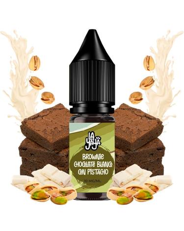 Brownie de Chocolate Branco com Pistache 10ml - Sal La Yaya