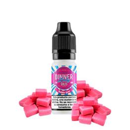 BUBBLE GUM - DINNER LADY SALT 10 ml - 20 mg - Líquido con SALES DE NICOTINA