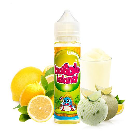 BUBBLE ISLAND CREAM - Limonade 50ml + 10ml Nicokit Gratis