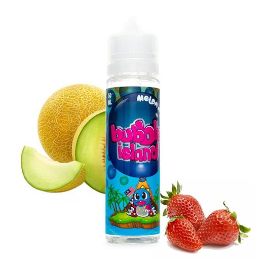 BUBBLE ISLAND CREAM - Melon N Straw 50ml + 10ml Nicokit Gratis