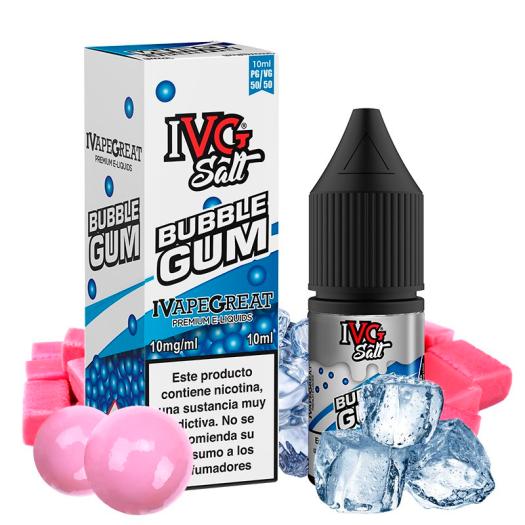 BUBBLEGUM I VG SALT 10 ml - 10 mg y 20 mg - Líquido con SALES DE NICOTINA