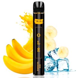 Bud Vape Descartável OLÉ Banana Ice 20mg - 800 Puff