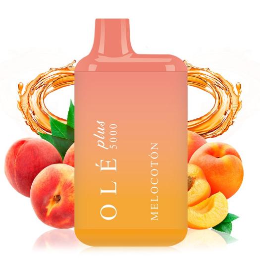 Bud Vape Olé Plus 5000 Desechable PÊSSEGO - 5.000 Puff - SEM NICOTINA