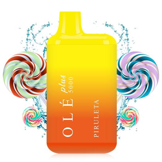 Bud Vape Olé Plus 5000 Desechable PIRULETA - 5.000 Puff - SEM NICOTINA
