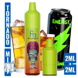 Bull Ice Mini Tornado 1200 (com 2 cápsulas de 2 ml e 20 mg)