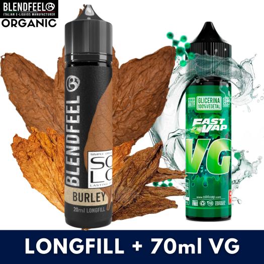 BURLEY 20ml/60 (Longfill) Blendfeel + 70ml VG Fast