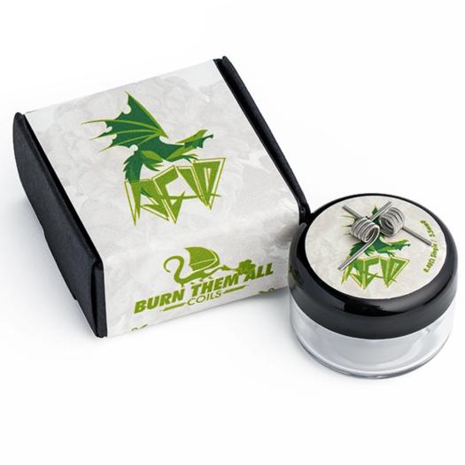 Burn Them All Coils Acid 0.40Ohm Single Kanthal A1 + Ni80