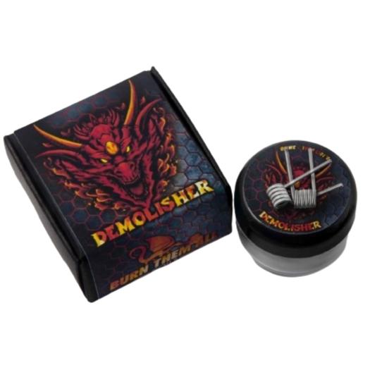 Burn Them All Coils Demolisher 3mm 0.10ohm Dual SS316L+N80