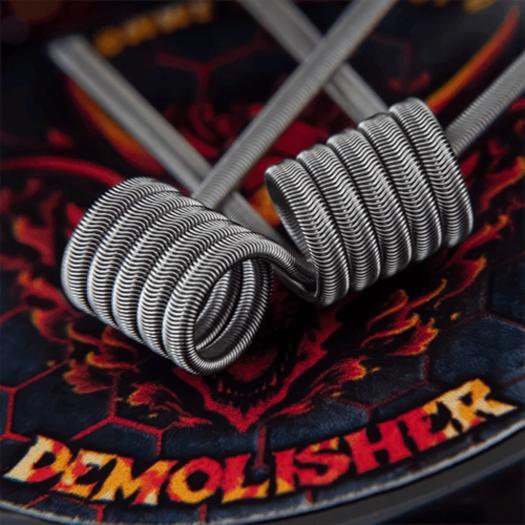 Burn Them All Coils Demolisher 3mm 0.10ohm Dual SS316L+N80