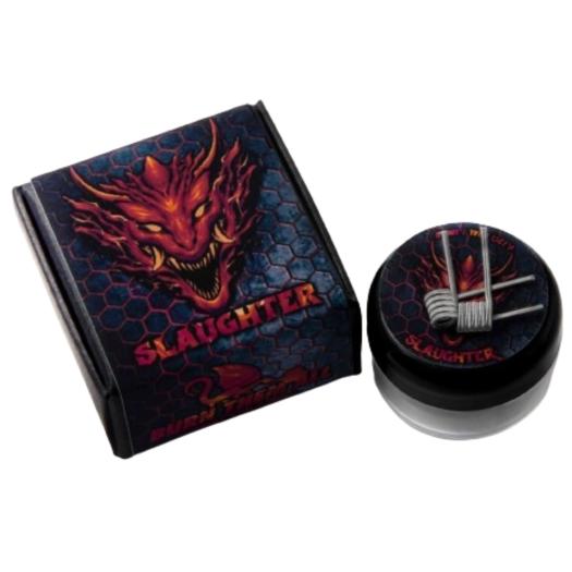 Burn Them All Coils Slaughter 3mm 0.12ohm Dual SS316L+N80