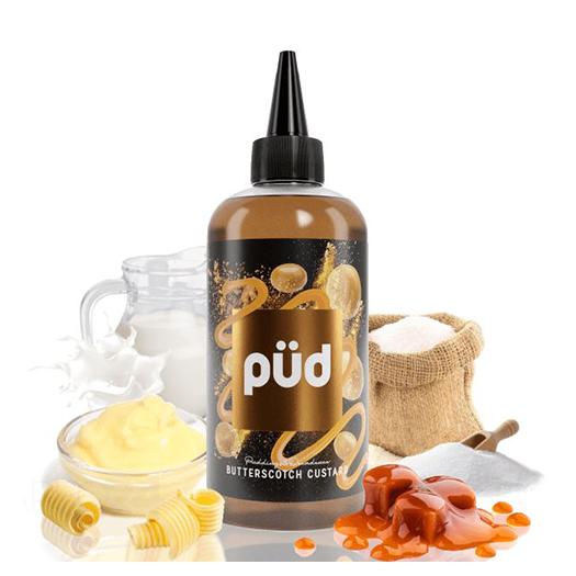 BUTTERSCOTCH CUSTARD 0mg 200ml + 4 Nicokits Gratis - Püd by Joe's Juice