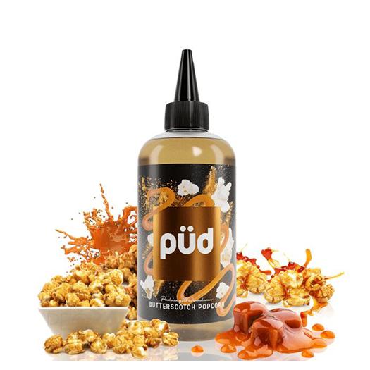 BUTTERSCOTCH POPCORN 0 mg 200ml + 4 Nicokits Gratis - Püd by Joe's Juice