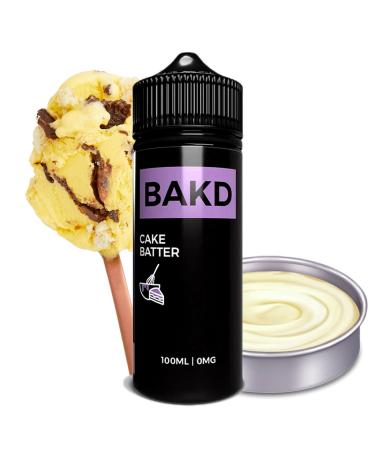 CAKE BATTER - BAKD 100ML BY GRIMM X OHMBOY OC + Nicokits