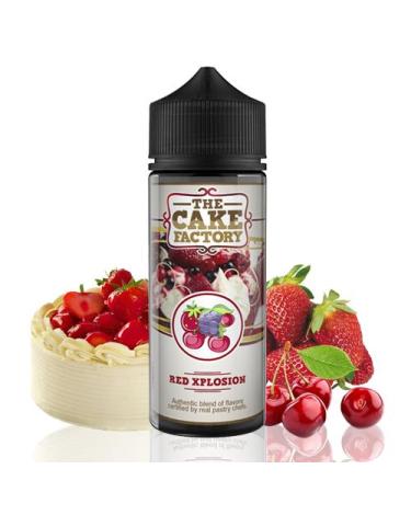 Cake Factory Red Xplosion - Oil4Vap 100 ml + Nicokits Gratis