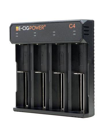 Carregador C4 USB-C LED E-Cig Power