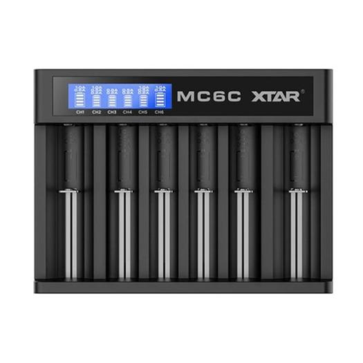 Cargador de Baterias MC6C XTAR - XTAR Charger Cargador de Baterias MC6C XTAR - XTAR Charger